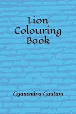 Lion Colouring Book 