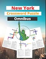 New York Crossword Puzzle Omnibus: 100 Crossword Puzzle book / medium difficulty, 8.5x 11 inches, 100 pages. 