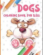 Dogs Coloring Book for Kids 