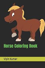 Horse Coloring Book 