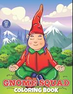 Gnome Squad: Gnome people in village theme coloring book for kids 