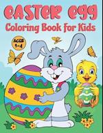 Easter Egg Coloring Book for Kids Ages 1-4: Cute and Fun Big Easter Egg Coloring Book for Toddlers Ages 1-2 and 1-3 | Great Easter Basket Stuffer for 