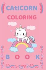 Caticorn coloring book: Unicorn cat 