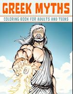 Greek Myths Coloring Book: The Gods and Goddesses of Ancient Greece! 