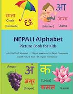 NEPALI Alphabet Picture Book for Kids 