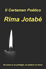 II Certamen Poético Rima Jotabé