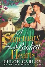 A Sanctuary for their Broken Hearts: A Christian Historical Romance Book 