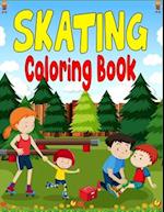 Skating Coloring Book