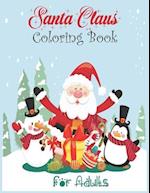 Santa Claus Coloring Book for Adults