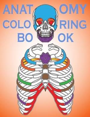 Anatomy coloring book: Human organs anatomy coloring book