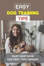 Easy Dog Training Tips