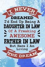 Reading List Book - Womens Never Dreamed daughter in Law Gifts from father in Law