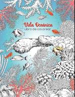 Vida Oceánica Libro De Colorear