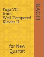 Fuga VII from Well-Tempered Klavier II: for New Quartet 