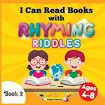 I Can Read Books with Rhyming Riddles: Rhyming Children Book. Beginning Reader Book for Kids Ages 4-8 