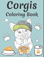 Corgis Coloring Book: Adorable Corgis Coloring Book for Grown-ups and Adults - Corgi Life Coloring and Activity Book Gifts for Corgi Owners and Corgi 