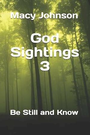 God Sightings 3: Be Still and Know