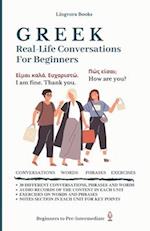 Greek: Real-Life Conversations for Beginners (with audio tracks) 