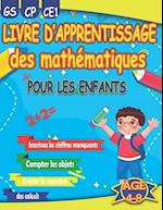 Livre d'apprentissage des mathématiques pour les enfants GS