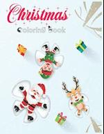 Christmas Coloring Book: An Adult Coloring Activities With Santa Claus, Reindeer, Snowmen & Many More Fun, Easy, and Relaxing Designs. 