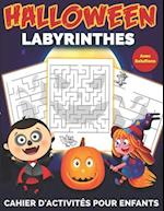 Labyrinthes Halloween avec solutions - Cahier d'activités pour enfants