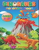 Dinosaurs Coloring for kids: The Best Dinosaur coloring for kids | Age 3- 8 