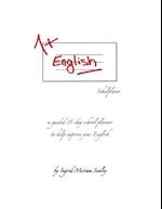 1+ English Schulplaner: a guided 35-day school planner to help improve your English 