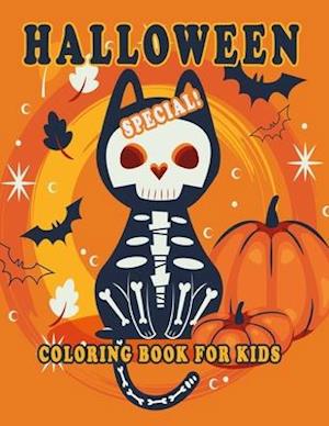 Halloween Special!: Coloring Book For Kids ; This Book Is Well Decorated With All Exciting Pages With Ghost, Monster, Ghost House, Pumpkins, Rat And M