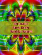 100 Creative Haven Flower Mandalas Malbuch