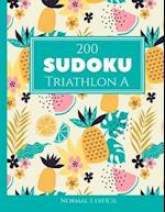 200 Sudoku Triathlon A normal e difícil Vol. 4