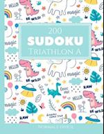 200 Sudoku Triathlon A normal e difícil Vol. 6