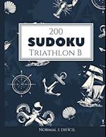 200 Sudoku Triathlon B normal e difícil Vol. 1