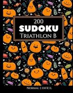 200 Sudoku Triathlon B normal e difícil Vol. 9