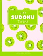 200 Sudoku Twins normal e difícil Vol. 2