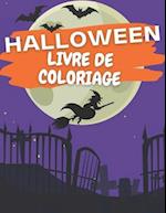 Halloween Livre de Coloriage: Livre de Coloriage pour les Enfants 50 dessins citrouille vampire sorcière des morts-vivants esprit grand cadeau! 