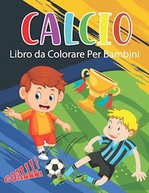 Calcio Libro da Colorare Per Bambini
