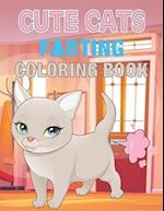 Crazy Farting Cats Coloring book: amazing drawable Farting Cats book for kids 