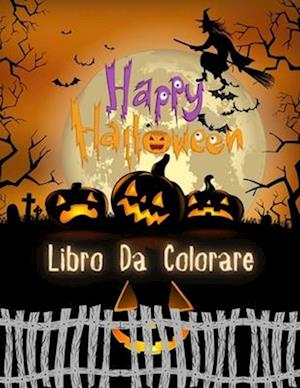 Happy Halloween Libro Da Colorare