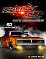Muscle Cars Coloring Book: Greatest American Muscle Cars with airbrushing coloring book 