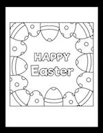 Easter Bunny Time Coloring Book