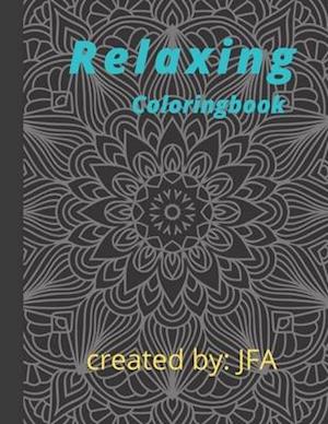 Relaxing coloringbook: mandala coloring