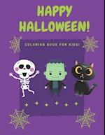 Halloween Coloring Book: Kids 