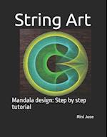 String Art: Mandala design: Step by step tutorial 
