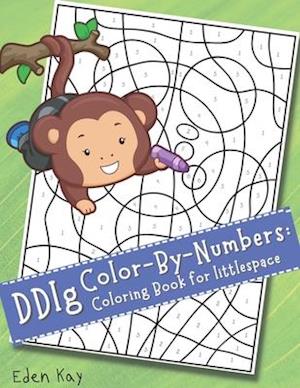 DDlg Color-By-Numbers: Coloring Book for littlespace