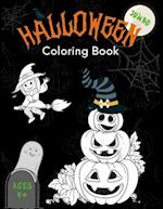 Jumbo Halloween Coloring Book 