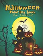 Halloween Coloring Book For Toddlers!: 35 Happy Halloween Designs 