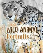 Wild Animal Portraits Coloring Book: The Jungle Books, Animal Coloring Books 