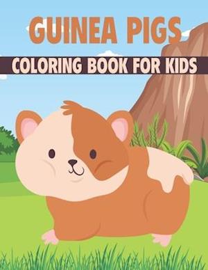Guinea Pig Coloring Book For Kids: Collection of 50+ Amazing Guinea Pig Coloring Pages