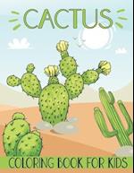 Cactus Coloring Book For Kids: Collection of 50+ Amazing Cactus Coloring Pages 