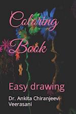 Coloring Book: Easy drawing 